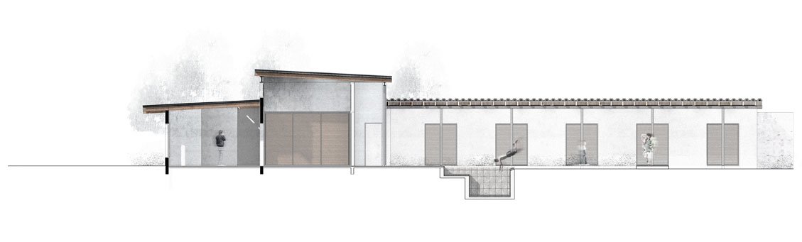 Desenho - Casa arquitetura - Casa pela metade (9)