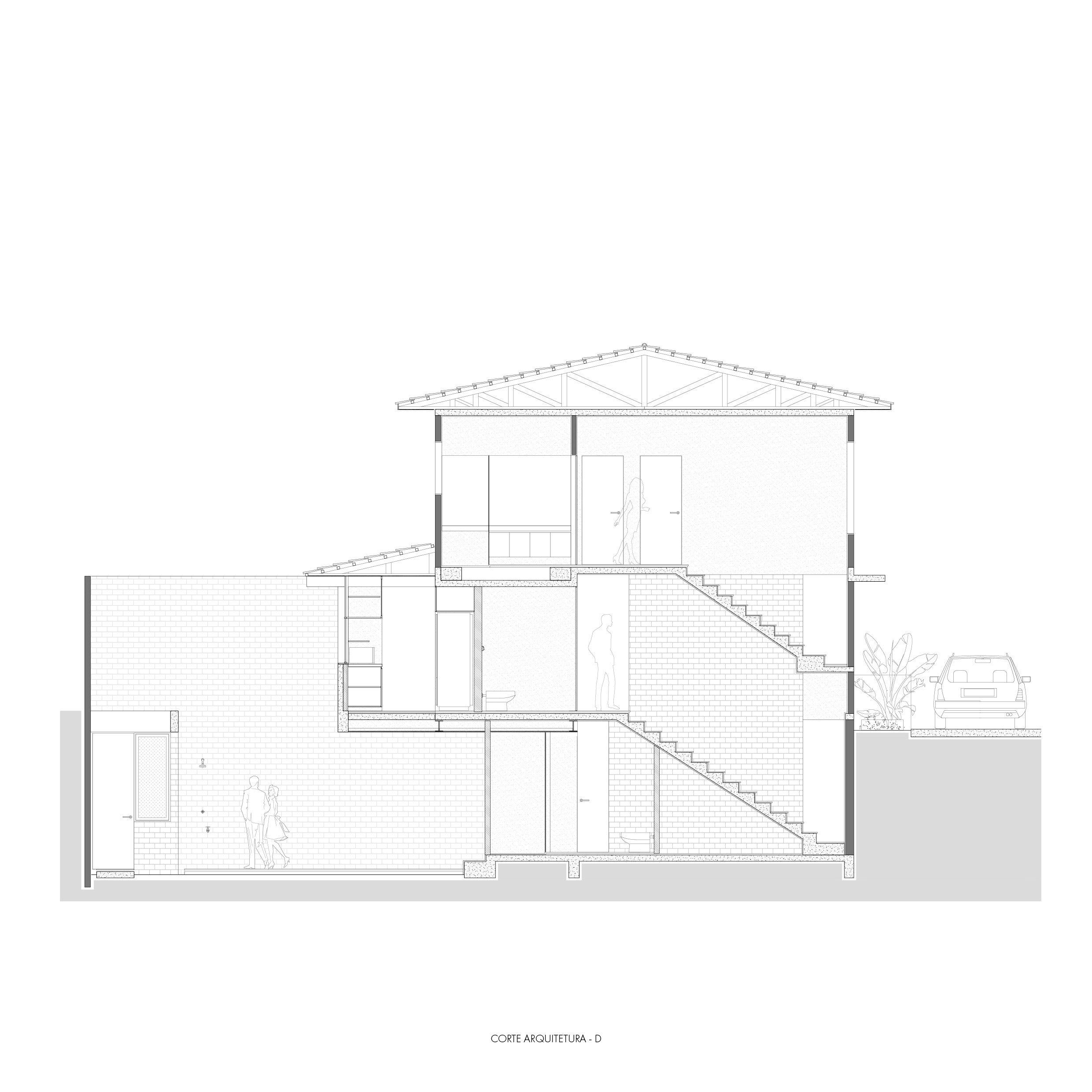 Desenho Vaga Arquitetura - Casa Maria Rosa (13)